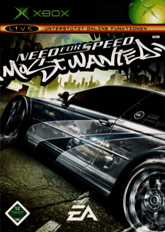 Need for Speed Most Wanted box art for Xbox